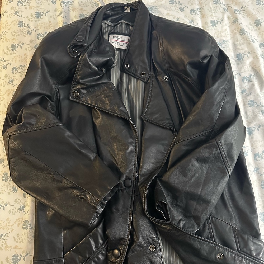 Pelle Studio Leather Coat